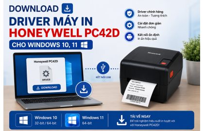 Download Driver Máy In Honeywell PC42D Cho Windows 10, 11