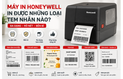 Máy In Honeywell In Được Những Loại Tem Nhãn Nào?