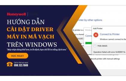 Hướng Dẫn Cài Đặt Driver Máy In Mã Vạch Trên Windows