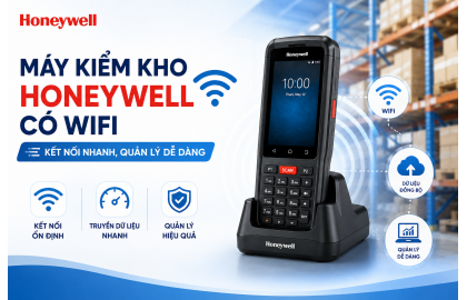 Máy Kiểm Kho Honeywell Có Wifi – Kết Nối Nhanh, Quản Lý Dễ Dàng