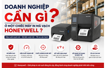 Doanh Nghiệp Cần Gì Ở Một Chiếc Máy In Mã Vạch Honeywell?